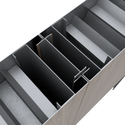 Uiison 88-Style Steel-Aluminum Double-Glazing Module System3