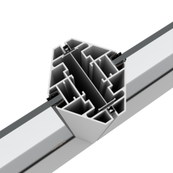 Uiison 88-Style Steel-Aluminum Single-Glass Module System3